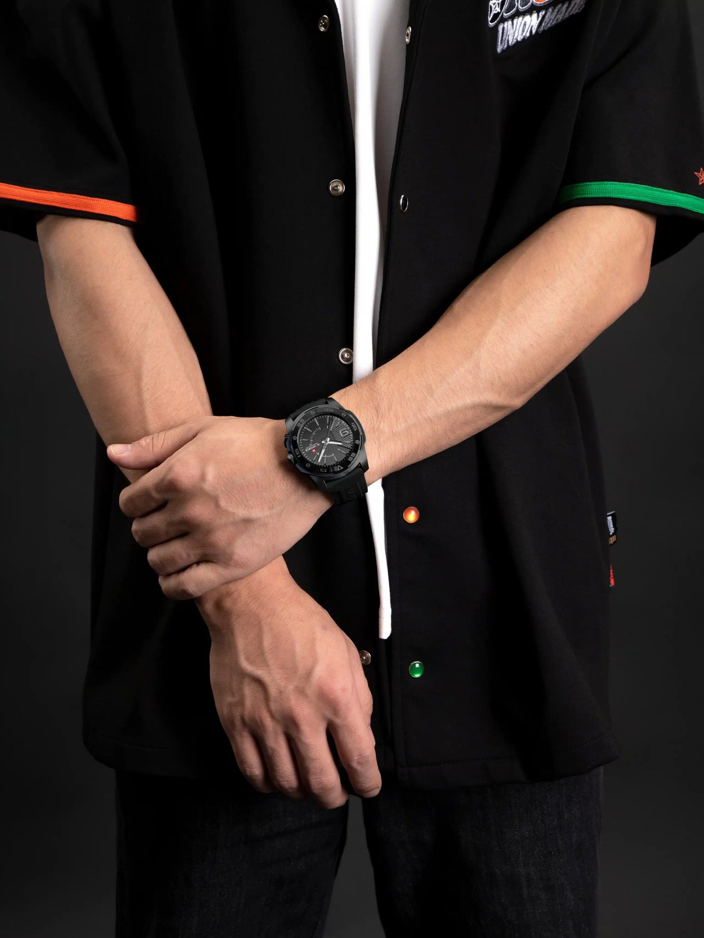 NAVIFORCE NF7112 Metropolis Edition Men's Watch – Luminous Hands, Water Resistant & Precision Quartz Movement