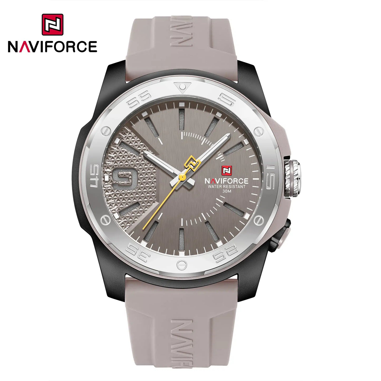 NAVIFORCE NF7112 Metropolis Edition Men's Watch – Luminous Hands, Water Resistant & Precision Quartz Movement