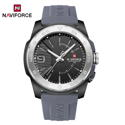NAVIFORCE NF7112 Metropolis Edition Men's Watch – Luminous Hands, Water Resistant & Precision Quartz Movement