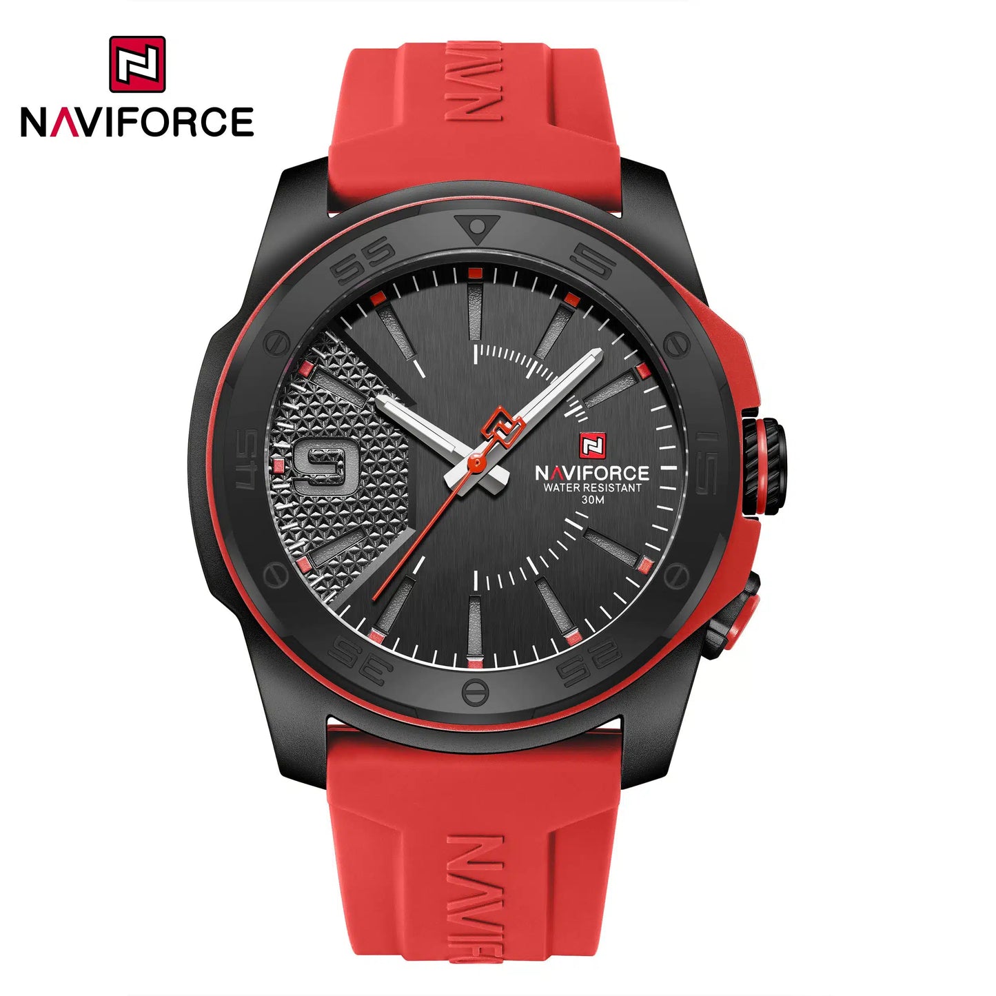 NAVIFORCE NF7112 Metropolis Edition Men's Watch – Luminous Hands, Water Resistant & Precision Quartz Movement