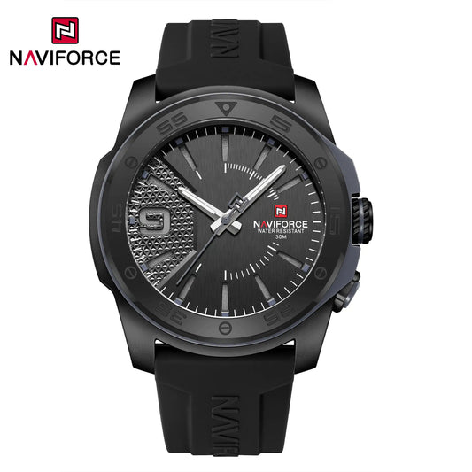 NAVIFORCE NF7112 Metropolis Edition Men's Watch – Luminous Hands, Water Resistant & Precision Quartz Movement