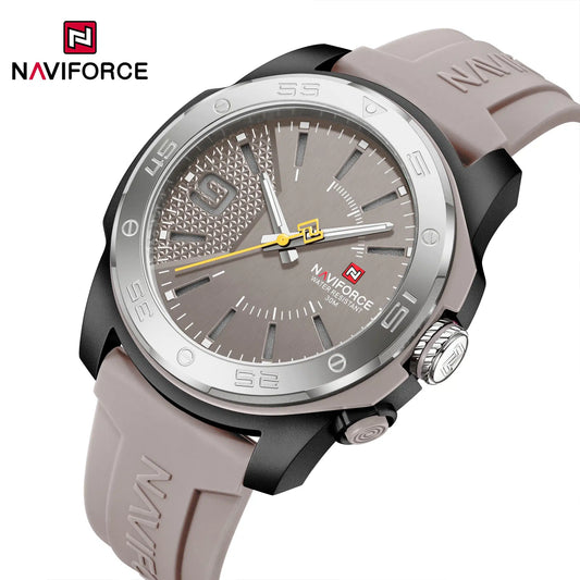NAVIFORCE NF7112 Metropolis Edition Men's Watch – Luminous Hands, Water Resistant & Precision Quartz Movement