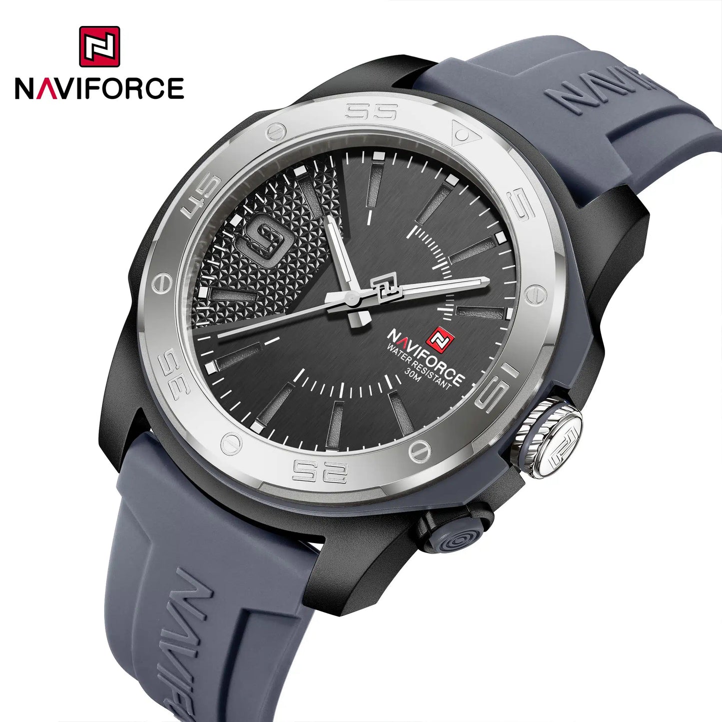 NAVIFORCE NF7112 Metropolis Edition Men's Watch – Luminous Hands, Water Resistant & Precision Quartz Movement
