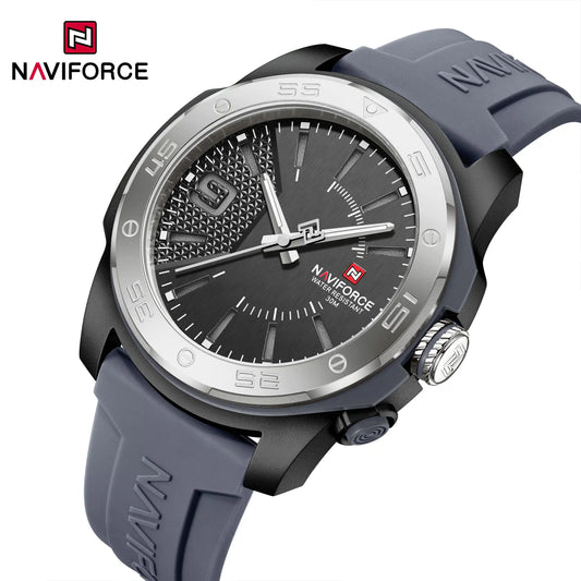 NAVIFORCE NF7112 Metropolis Edition Men's Watch – Luminous Hands, Water Resistant & Precision Quartz Movement