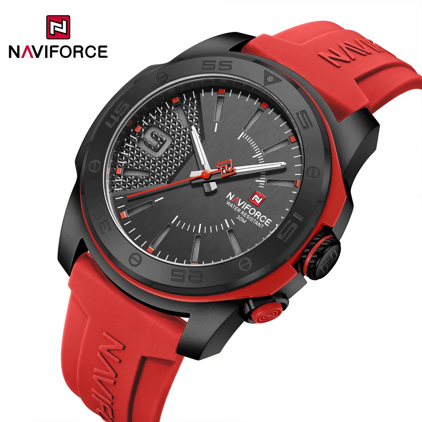 NAVIFORCE NF7112 Metropolis Edition Men's Watch – Luminous Hands, Water Resistant & Precision Quartz Movement