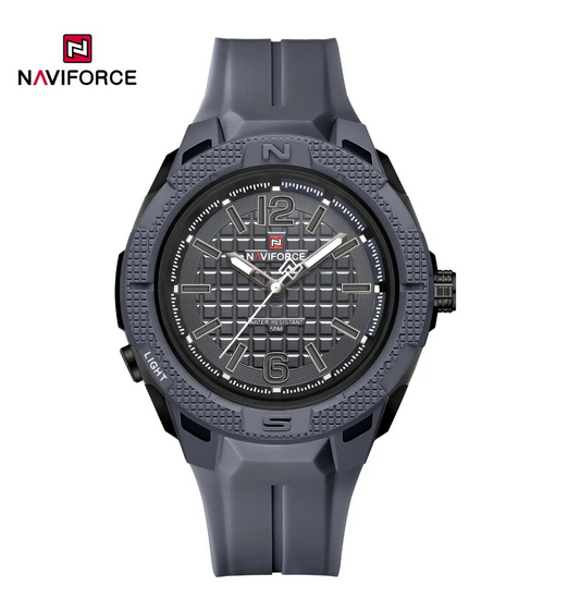 NAVIFORCE NF7126 Men’s Textura Edition, Waterproof High-Quality Quartz Watch